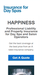 Mobile Screenshot of insurancefordayspas.com